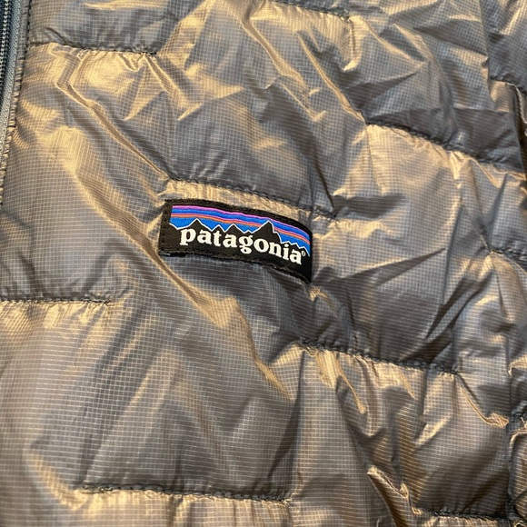 Perfect women’s Micro Puff Patagonia jacket, grey. - Picture 5 of 6